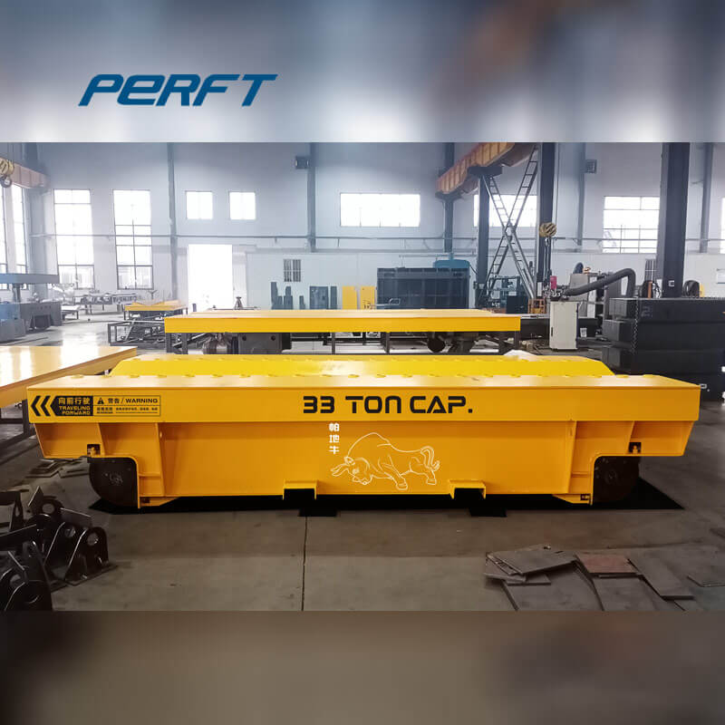 powered type of transfer carts on rail or steerable